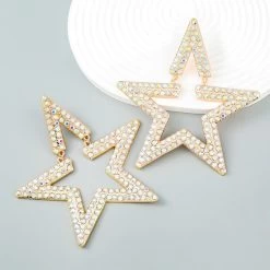 Ohrstecker Queen Lizzerina (4 Farben) -Modebekleidungs Geschäft v AB 1624220456