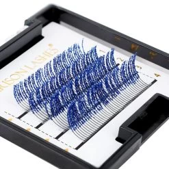 Falsche Wimpern Queen Missandra (6 Farben) -Modebekleidungs Geschäft v Azul oscuro 1346421203