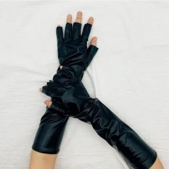 Handschuhe Queen Eddana (4 Farben) -Modebekleidungs Geschäft v Black 1439774194