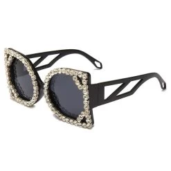 Sunglasses Queen Anoxia (7 Farben) -Modebekleidungs Geschäft v Black black 271644417