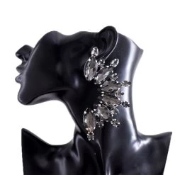 Ohrclips Queen Moon (6 Farben) -Modebekleidungs Geschäft v Black diamond 2122462804