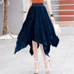 Rock Queen Evvitha (6 Farben) -Modebekleidungs Geschäft v Blue 196930620