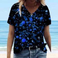 T-Shirt Queen Brylla (Mehrere Farben) -Modebekleidungs Geschäft v Blue 688695639