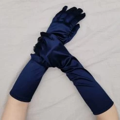 Handschuhe Queen Duva (15 Farben) -Modebekleidungs Geschäft v C navy blue 76465745