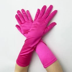 Handschuhe Queen Duva (15 Farben) -Modebekleidungs Geschäft v C rose red 664474096