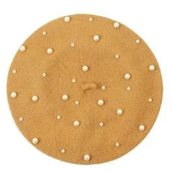 Baskenmütze Queen Texas (19 Farben) -Modebekleidungs Geschäft v Camel 1025857601