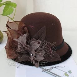 Hut Queen Orchya (10 Farben) 19 Hut Queen Orchya (10 Farben) -Modebekleidungs Geschäft v Dark Coffee 8 738513537