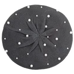 Baskenmütze Queen Milan (7 Farben) -Modebekleidungs Geschäft v Dark gray 174505765