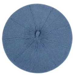 Baskenmütze Queen Wisconsin (10 Farben) -Modebekleidungs Geschäft v Denim Blue 1826774393