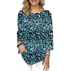 T-Shirt Queen Trivoria (Mehrere Farben) -Modebekleidungs Geschäft v Light Blue 697940931 removebg preview