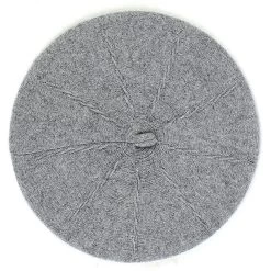 Baskenmütze Queen Wisconsin (10 Farben) -Modebekleidungs Geschäft v Light gray 1444070924