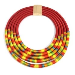 Kropfband Queen Inwara (6 Farben) -Modebekleidungs Geschäft v Red Necklace 1792134223