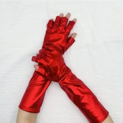 Handschuhe Queen Eddana (4 Farben) -Modebekleidungs Geschäft v Red 774568004