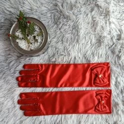 Handschuhe Queen Millana (8 Farben) -Modebekleidungs Geschäft v Red 1728192356