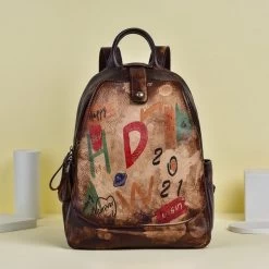 Rucksack Queen Lasyh (4 Farben) -Modebekleidungs Geschäft v Retro Coffee 1375845143