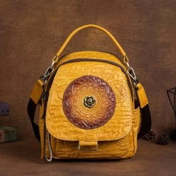 Rucksack Queen Myranda (4 Farbe) 13 Rucksack Queen Myranda (4 Farbe) -Modebekleidungs Geschäft v Retro Yellow 1421859713
