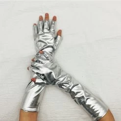 Handschuhe Queen Eddana (4 Farben) -Modebekleidungs Geschäft v Silver 1835298824