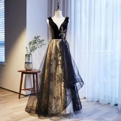 Abendkleid Queen Blackdiva -Modebekleidungs Geschäft v black 283418054 206fa992 32d0 4909 8937 d24fd6bba561