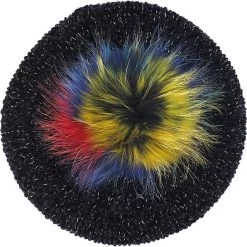 Baskenmütze Queen Standford (5 Farben) -Modebekleidungs Geschäft v black gold C 1537992961