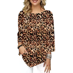 T-Shirt Queen Trivoria (Mehrere Farben) -Modebekleidungs Geschäft v brown 1699463321 removebg preview