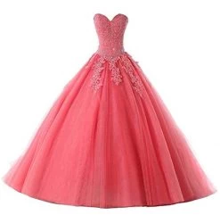 Abendkleid Queen Peach (7 Farben) -Modebekleidungs Geschäft v coral 557309480