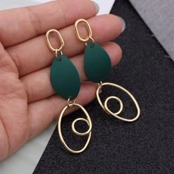 Ohrstecker Queen Bipack (5 Farben) -Modebekleidungs Geschäft v green EK4227 1913312580