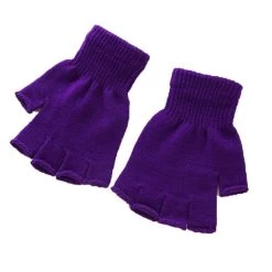 Handschuhe Queen Lyga (8 Farben) -Modebekleidungs Geschäft v purple 604374541