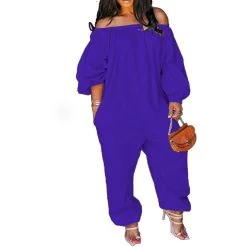 Jumpsuit Queen Magga (8 Farben) 24 Jumpsuit Queen Magga (8 Farben) -Modebekleidungs Geschäft v purple blue 908494672