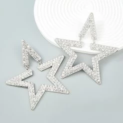 Ohrstecker Queen Lizzerina (4 Farben) -Modebekleidungs Geschäft v silver 909798655