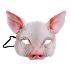 Maske Queen Pig (2 Farben)